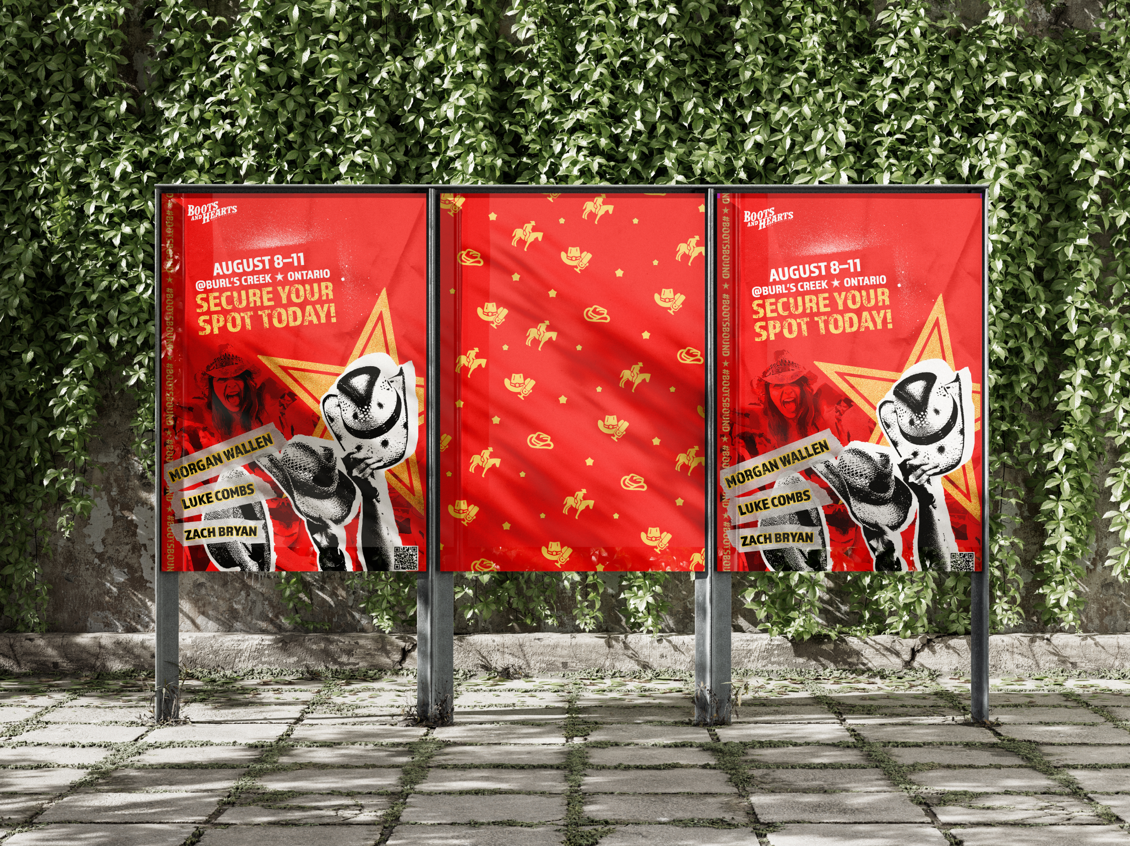 Boots and Hearts branding overview