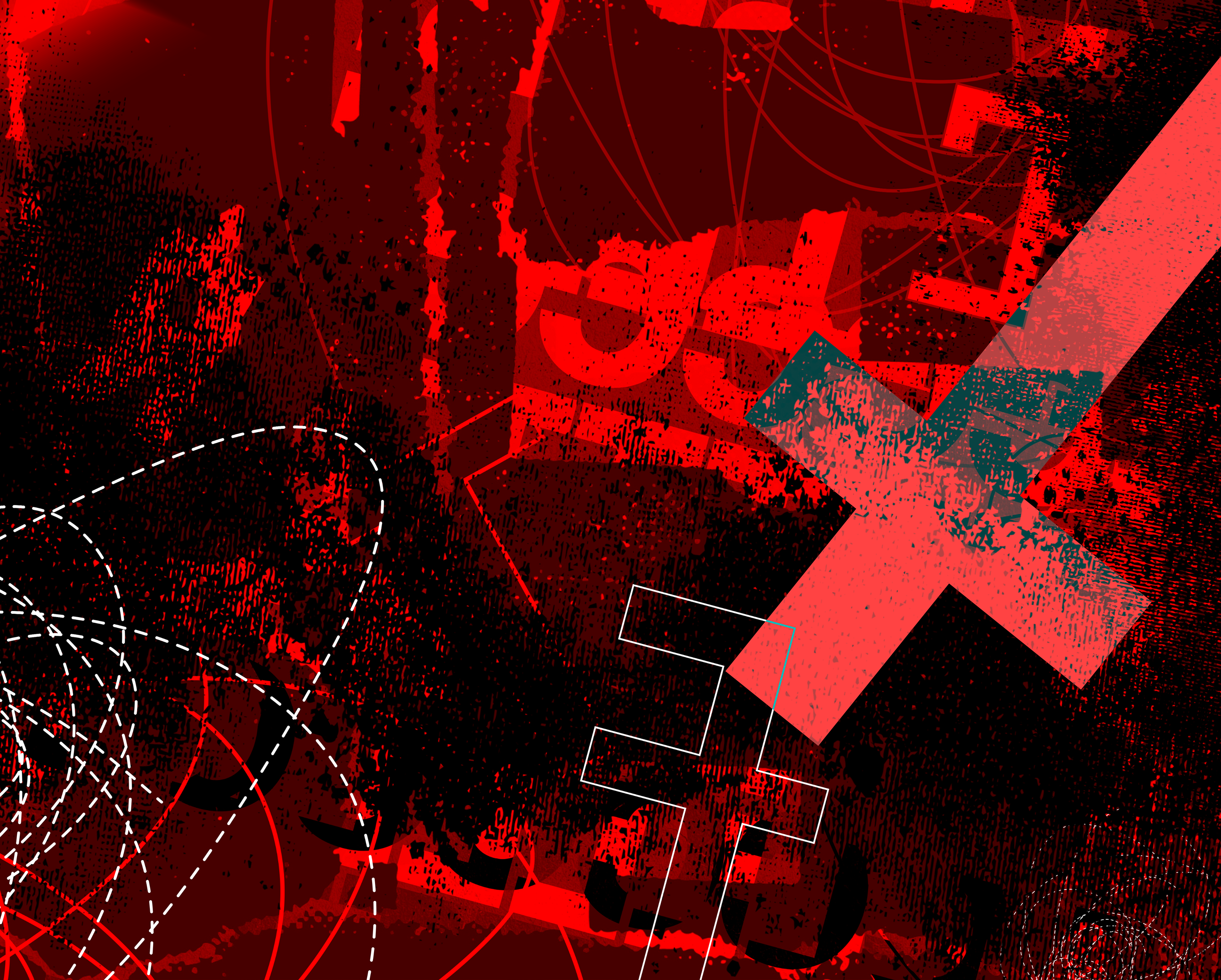 CTRLBREAK letter texture